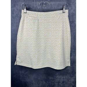 Peter Millar Wicking Skort UPF‎ 50+ Sun Protection Athletic Leopard Print XS